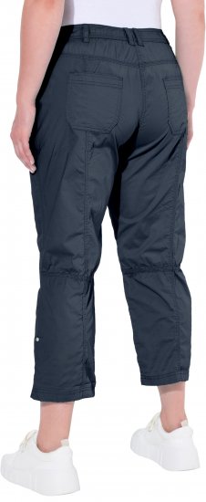 Ulla Popken Roll Tab Hem Stretch Cargo Pants Navy - Džíny & Nohavice vo Veľkých Veľkostiach – Plus Size - 