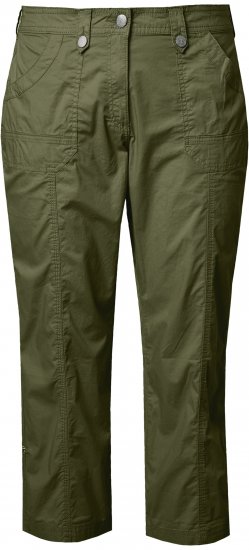 Ulla Popken Roll Tab Hem Stretch Cargo Pants Green - Džíny & Nohavice vo Veľkých Veľkostiach – Plus Size - 