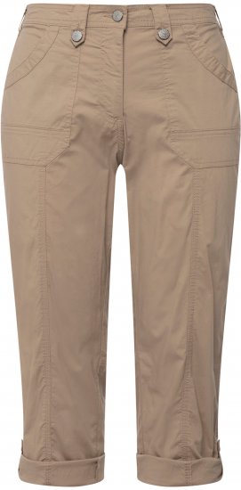Ulla Popken Roll Tab Hem Stretch Cargo Pants Orange - Džíny & Nohavice vo Veľkých Veľkostiach – Plus Size - 