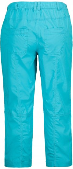 Ulla Popken Roll Tab Hem Stretch Cargo Pants Deep Aqua - Džíny & Nohavice vo Veľkých Veľkostiach – Plus Size - 