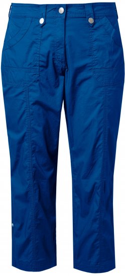 Ulla Popken Roll Tab Hem Stretch Cargo Pants Blue - Džíny & Nohavice vo Veľkých Veľkostiach – Plus Size - 