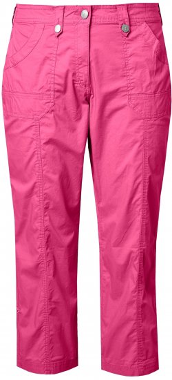 Ulla Popken Roll Tab Hem Stretch Cargo Pants Pink - Džíny & Nohavice vo Veľkých Veľkostiach – Plus Size - 