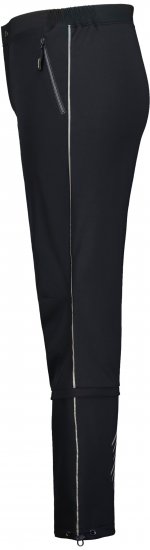 Ulla Popken Zip Off Reflective Detail Funtional Powerstretch Pants Black - Džíny & Nohavice vo Veľkých Veľkostiach – Plus Size - 
