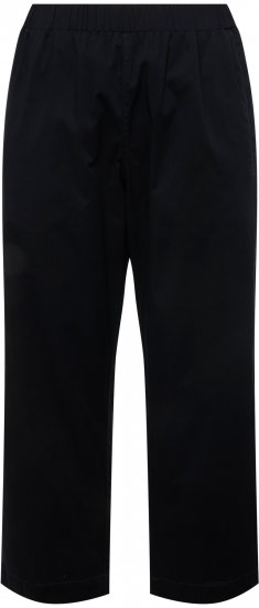 Ulla Popken Wide Leg Ruby Fit Stretch Chino Pants Dark Teal - Džíny & Nohavice vo Veľkých Veľkostiach – Plus Size - 