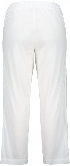 Ulla Popken Wide Leg Ruby Fit Stretch Chino Pants Snow White - Džíny & Nohavice vo Veľkých Veľkostiach – Plus Size - 