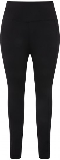 Ulla Popken High Waist Quick Dry Recycled Stretch Leggings Black - Džíny & Nohavice vo Veľkých Veľkostiach – Plus Size - 