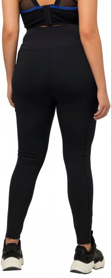 Ulla Popken High Waist Quick Dry Recycled Stretch Leggings Black - Džíny & Nohavice vo Veľkých Veľkostiach – Plus Size - 