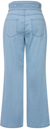 Ulla Popken Soft Denim Wide Leg Jeans Blue Denim - Džíny & Nohavice vo Veľkých Veľkostiach – Plus Size - 