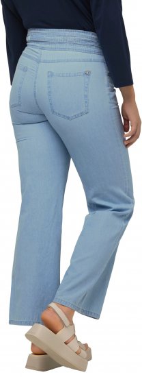 Ulla Popken Soft Denim Wide Leg Jeans Blue Denim - Džíny & Nohavice vo Veľkých Veľkostiach – Plus Size - 