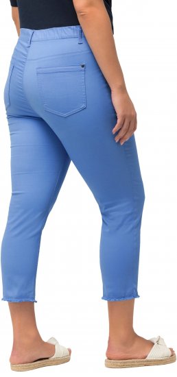Ulla Popken Stretch Blend Bengaline Pants Blue - Džíny & Nohavice vo Veľkých Veľkostiach – Plus Size - 