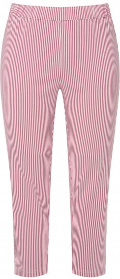 Ulla Popken Stretch Blend Bengaline Pants Pale Lilac - Džíny & Nohavice vo Veľkých Veľkostiach – Plus Size - 