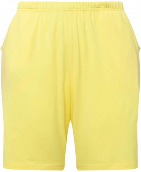 Ulla Popken Stretch Knit Bermuda Shorts Orange - Džíny & Nohavice vo Veľkých Veľkostiach – Plus Size - 