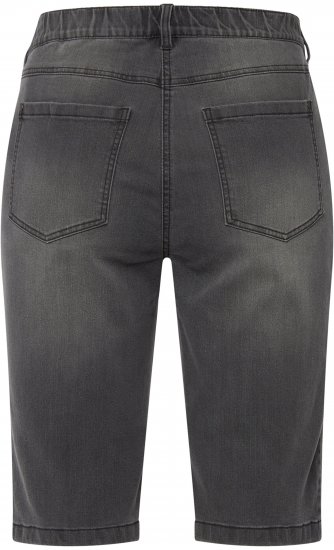 Ulla Popken Basic Denim Mandy Bermuda Shorts Denim Blue - Džíny & Nohavice vo Veľkých Veľkostiach – Plus Size - 
