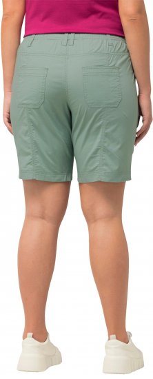 Ulla Popken Cargo Bermuda Shorts Light Moss Green - Džíny & Nohavice vo Veľkých Veľkostiach – Plus Size - 