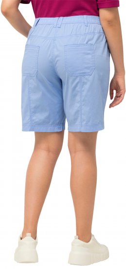 Ulla Popken Cargo Bermuda Shorts Cloud Blue - Džíny & Nohavice vo Veľkých Veľkostiach – Plus Size - 