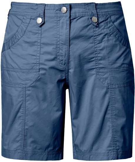 Ulla Popken Cargo Bermuda Shorts Atlantic Blue - Džíny & Nohavice vo Veľkých Veľkostiach – Plus Size - 