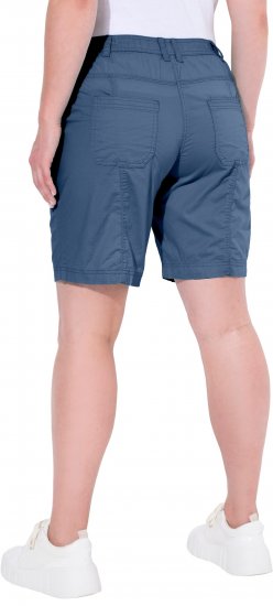 Ulla Popken Cargo Bermuda Shorts Atlantic Blue - Džíny & Nohavice vo Veľkých Veľkostiach – Plus Size - 
