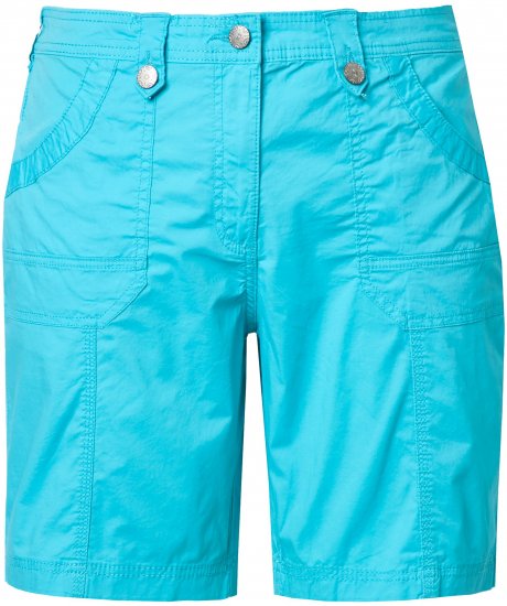 Ulla Popken Cargo Bermuda Shorts Blue - Džíny & Nohavice vo Veľkých Veľkostiach – Plus Size - 