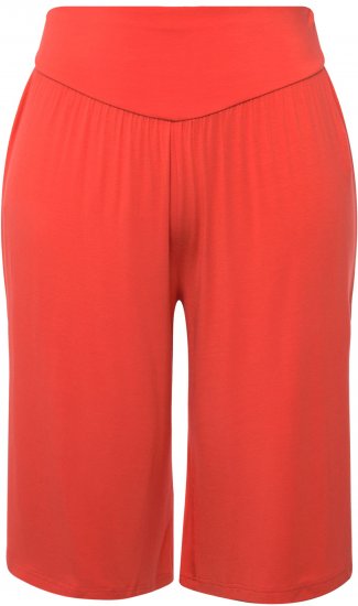 Ulla Popken Wide Leg Flared Bermuda Shorts - Džíny & Nohavice vo Veľkých Veľkostiach – Plus Size - 