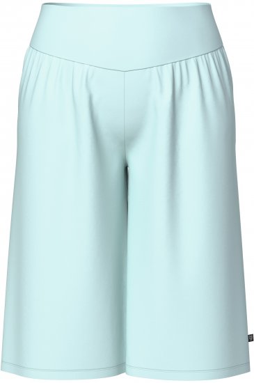 Ulla Popken Wide Leg Flared Bermuda Shorts Blue - Džíny & Nohavice vo Veľkých Veľkostiach – Plus Size - 