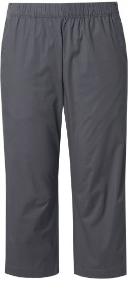 Ulla Popken Cropped Ruby Fit Pants Graphite Grey - Džíny & Nohavice vo Veľkých Veľkostiach – Plus Size - 
