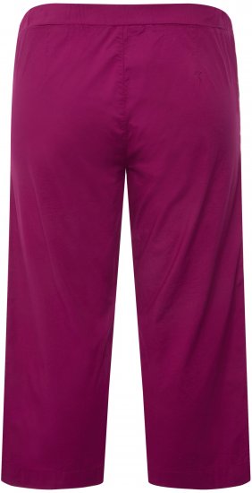 Ulla Popken Cropped Ruby Fit Pants Magnolia Red - Džíny & Nohavice vo Veľkých Veľkostiach – Plus Size - 