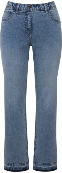 Ulla Popken Wide Leg Stretch Fit Mandy Jeans Light Blue Denim - Džíny & Nohavice vo Veľkých Veľkostiach – Plus Size - 
