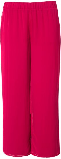 Ulla Popken Layered Chiffon Wide Leg Pants - Džíny & Nohavice vo Veľkých Veľkostiach – Plus Size - 