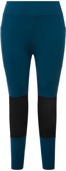 Ulla Popken High Waisted Hiking Leggings Blue - Džíny & Nohavice vo Veľkých Veľkostiach – Plus Size - 