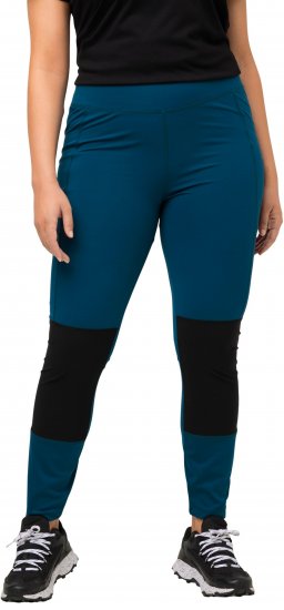 Ulla Popken High Waisted Hiking Leggings Blue - Džíny & Nohavice vo Veľkých Veľkostiach – Plus Size - 