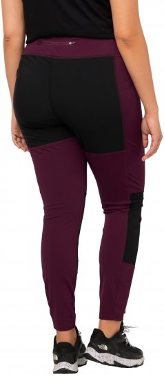Ulla Popken High Waisted Hiking Leggings Purple - Džíny & Nohavice vo Veľkých Veľkostiach – Plus Size - 
