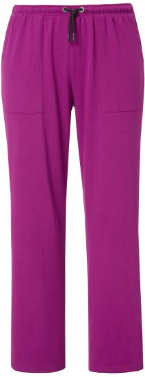 Ulla Popken Straight Leg Joggers Purple - Džíny & Nohavice vo Veľkých Veľkostiach – Plus Size - 