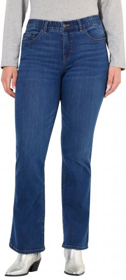 Ulla Popken Bootcut Marie Jeans Blue - Džíny & Nohavice vo Veľkých Veľkostiach – Plus Size - 