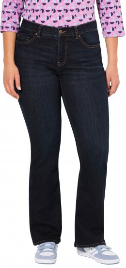 Ulla Popken Bootcut Marie Jeans Grey Denim - Džíny & Nohavice vo Veľkých Veľkostiach – Plus Size - 