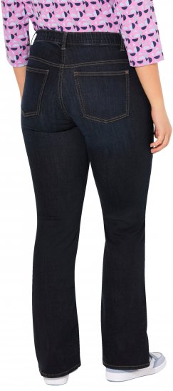 Ulla Popken Bootcut Marie Jeans Grey Denim - Džíny & Nohavice vo Veľkých Veľkostiach – Plus Size - 