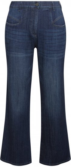 Ulla Popken Bootcut Stretch Fit Jeans Blue - Džíny & Nohavice vo Veľkých Veľkostiach – Plus Size - 