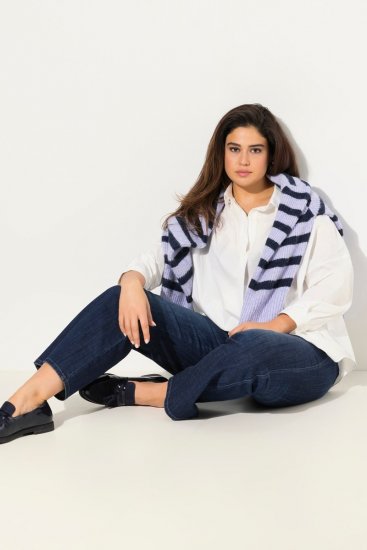 Ulla Popken Bootcut Stretch Fit Jeans Blue - Ulla Popken - Ulla Popken oblečenie nadmerných veľkostí