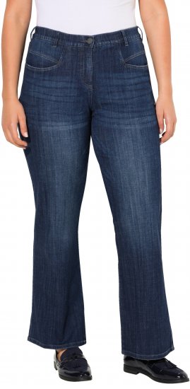 Ulla Popken Bootcut Stretch Fit Jeans Blue - Džíny & Nohavice vo Veľkých Veľkostiach – Plus Size - 