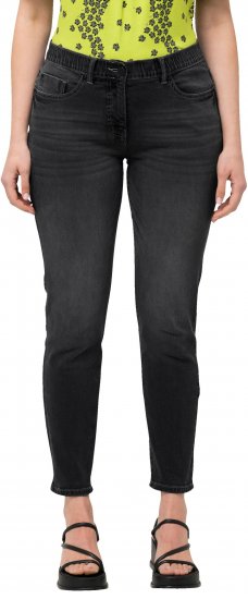 Ulla Popken Push Up Stretch Fit Jeans Denim Blue - Džíny & Nohavice vo Veľkých Veľkostiach – Plus Size - 