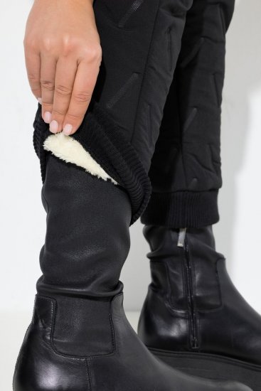 Ulla Popken Triple Function Pants Black - Nohavice - Nohavice pre ženy vo veľkých veľkostiach