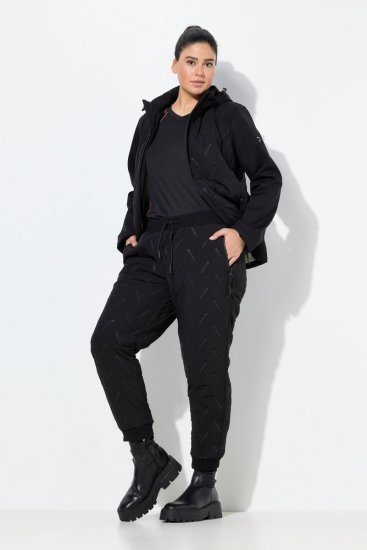 Ulla Popken Triple Function Pants Black - Nohavice - Nohavice pre ženy vo veľkých veľkostiach