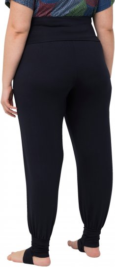 Ulla Popken Stirrup Yoga Pants Navy - Džíny & Nohavice vo Veľkých Veľkostiach – Plus Size - 