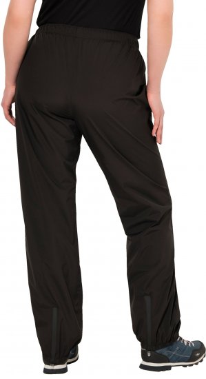 Ulla Popken Rain Pants Black - Džíny & Nohavice vo Veľkých Veľkostiach – Plus Size - 