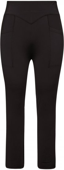 Ulla Popken Straight Leg Quick Drying Leggings Black - Džíny & Nohavice vo Veľkých Veľkostiach – Plus Size - 