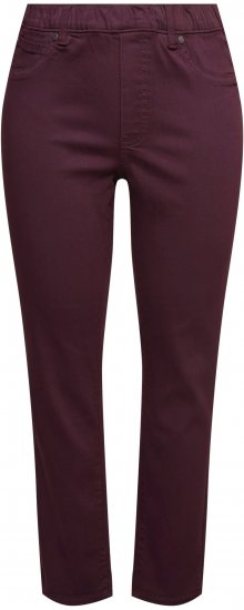 Ulla Popken Pull On Jeans Brown - Džíny & Nohavice vo Veľkých Veľkostiach – Plus Size - 
