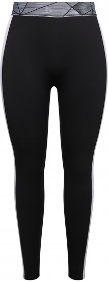 Ulla Popken High Waisted Leggings Black - Džíny & Nohavice vo Veľkých Veľkostiach – Plus Size - 