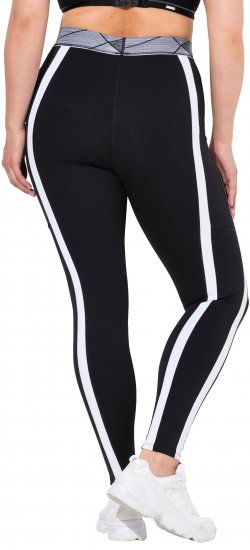Ulla Popken High Waisted Leggings Black - Džíny & Nohavice vo Veľkých Veľkostiach – Plus Size - 