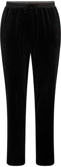 Ulla Popken Velvet Leggings Black - Džíny & Nohavice vo Veľkých Veľkostiach – Plus Size - 