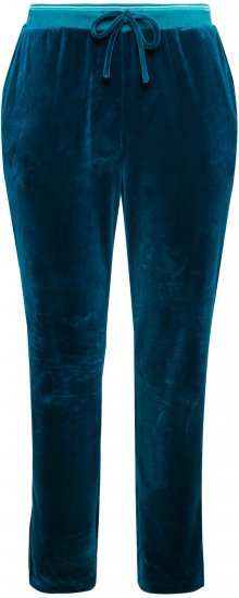 Ulla Popken Velvet Leggings Blue - Džíny & Nohavice vo Veľkých Veľkostiach – Plus Size - 
