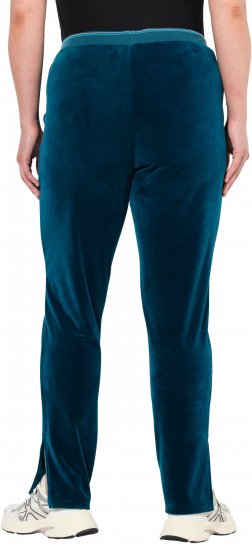 Ulla Popken Velvet Leggings Blue - Džíny & Nohavice vo Veľkých Veľkostiach – Plus Size - 